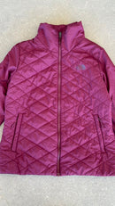 The North Face bordô matelassê