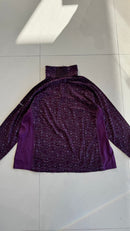 Columbia Fleece ¼ zip Roxo
