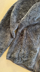 Columbia Fleece cinza full zip